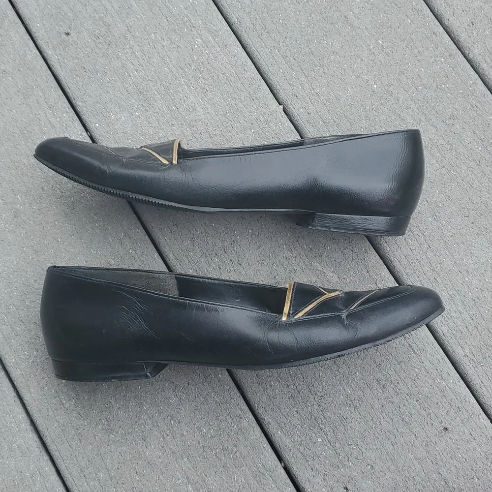 California Magdesians Vintage Leather Loafers Size 9 - Image 13