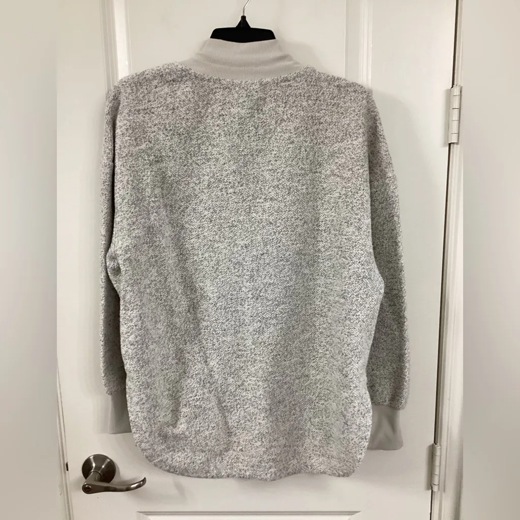 Varley  Cream Turtleneck Sweater with Drawstring - Image 3