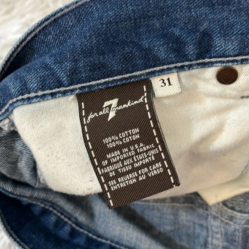 7 For All Mankind Austyn Size 31 - Image 4