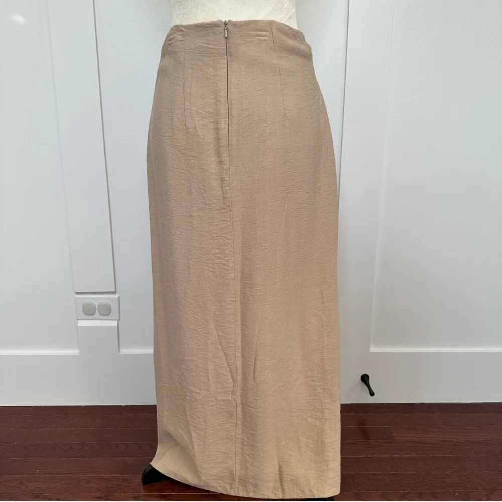 ASOS Tan Midi Skirt - Image 4