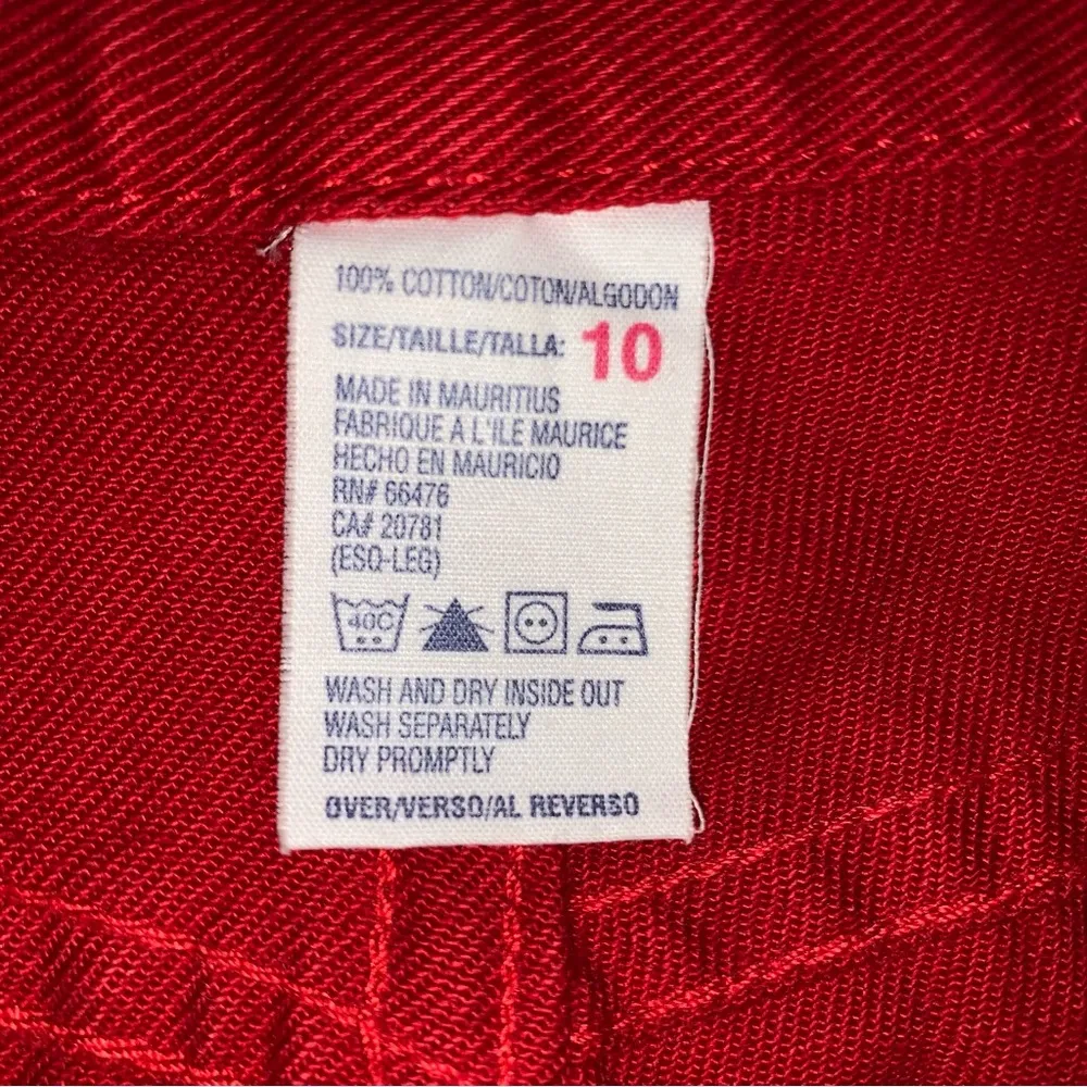 Vintage Tommy Hilfiger Red Pants - Image 2