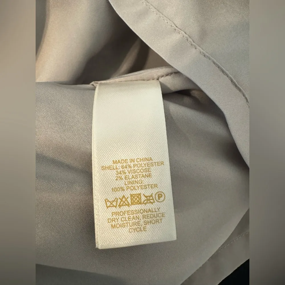 Kate Spade New York Sponge Crepe Scallop Short Sleeve Dress Chic Career Size 10 - Image 10