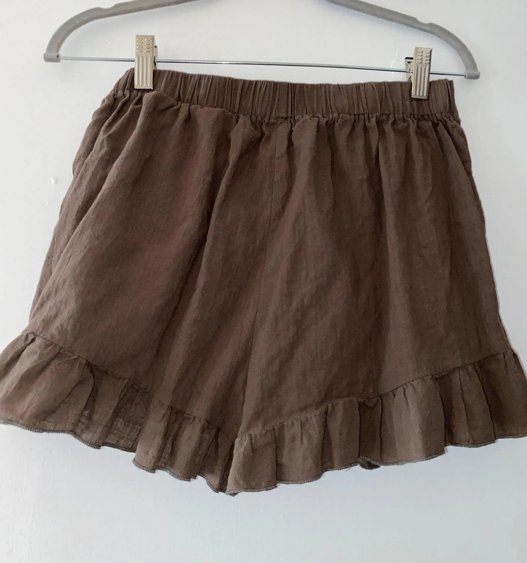 Forever 21 Green Wrap Tie Skort Size M - Image 2