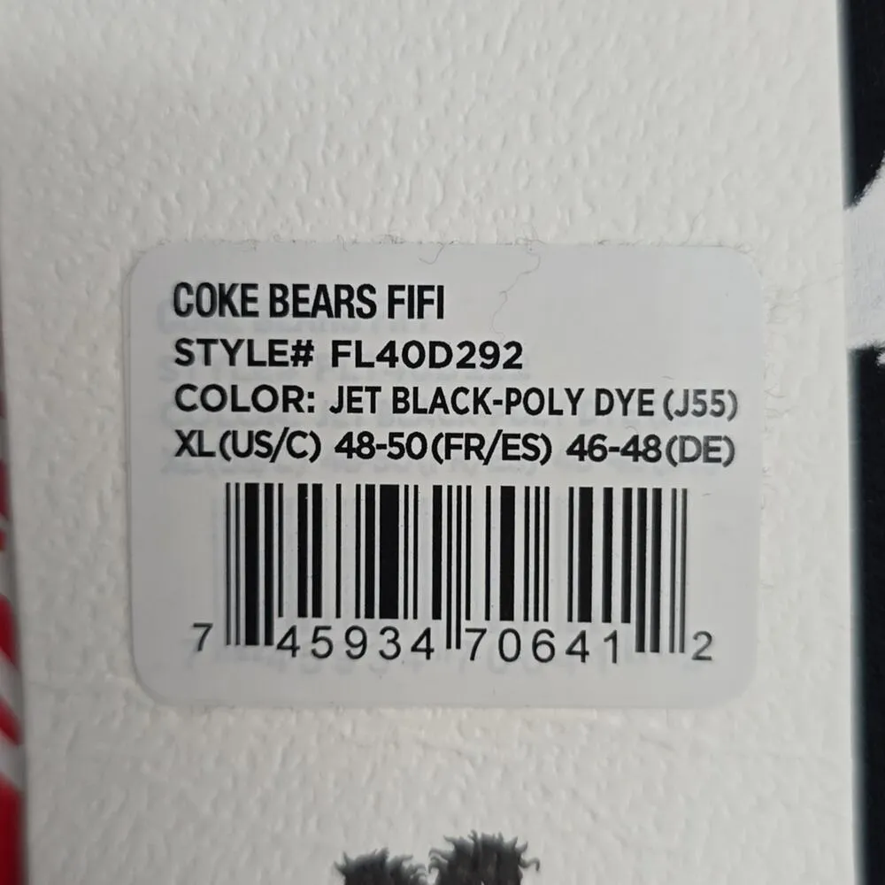 Wildfox × Coco-Cola Bears Fifi Jet Black Sweater Pullover XL - Image 7