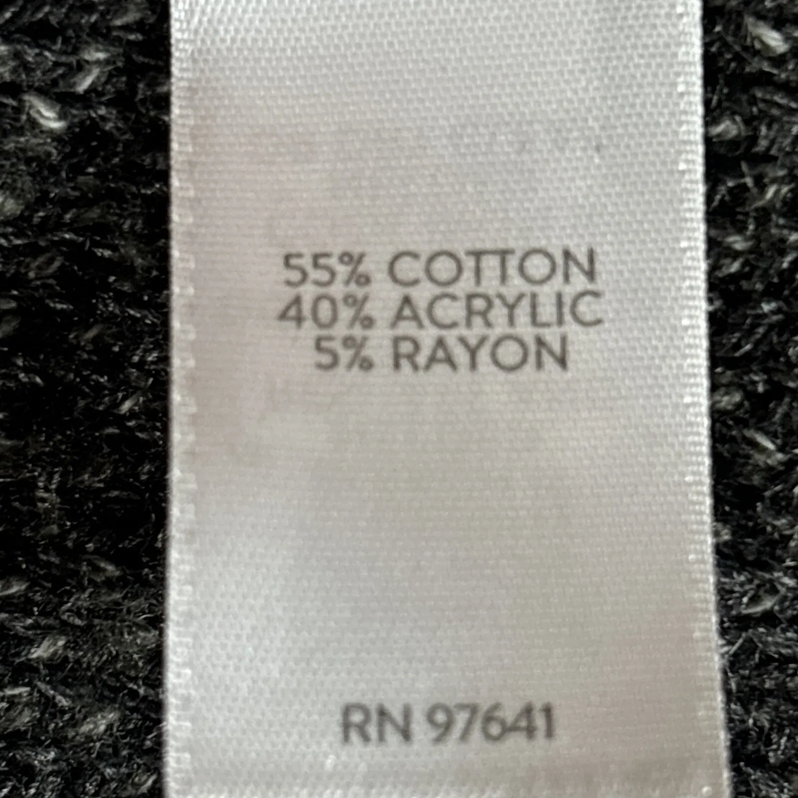 J Jill Sweater Coat Duster Sz S Colorblock Blue Gray Cotton Blend Lagenlook - Image 8