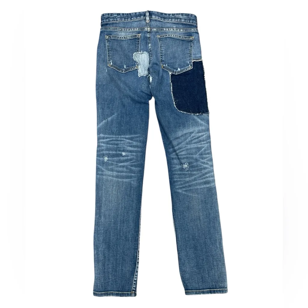 Pilcro Relaxed Fit Distressed Straight Leg Jeans - Image 2