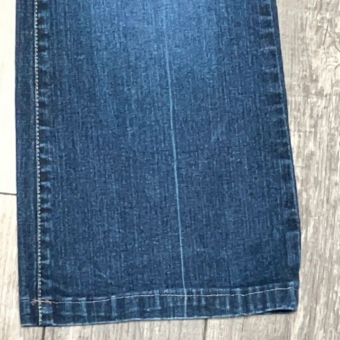 Baby Phat boot cut jeans embroidered pockets 9 - Image 6