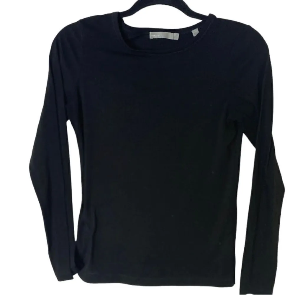 #152 VINCE The Essential long sleeve t shirt - Image 2