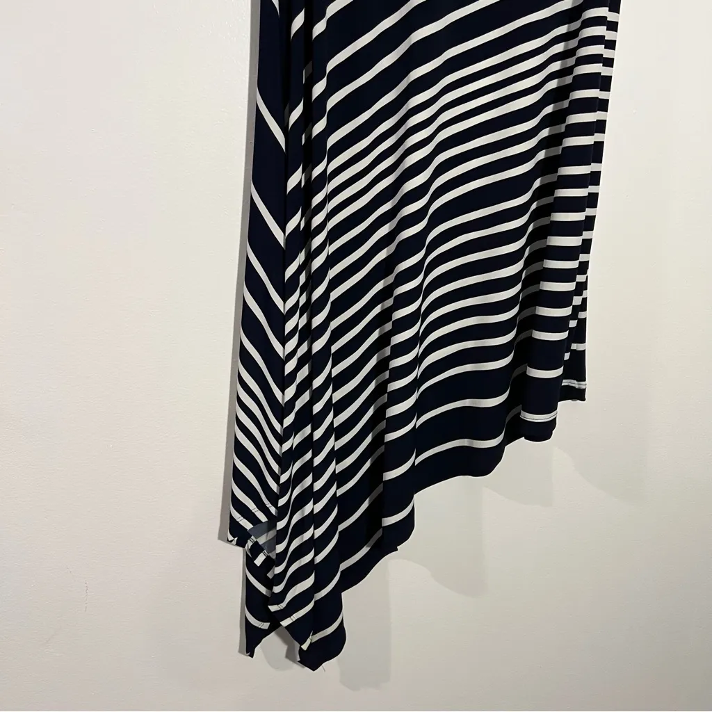 New Chico's Knit Kit Striped Midi Skirt‎ Size Medium Chico's Size 1 - Image 6