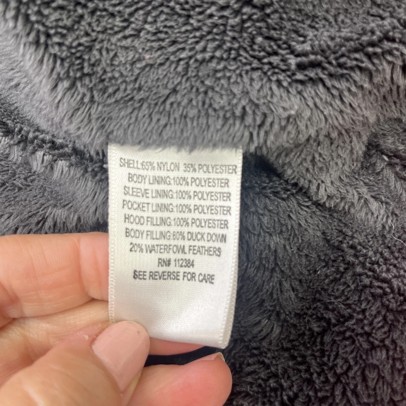 Calvin Klein Down Lined Puffer Jacket Hooded Women's Medium Red - Image 4