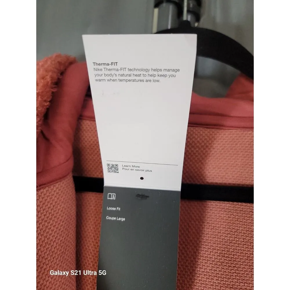 Women's Nike Cozy Therma-Fit Full-Zip Hoodie DQ6268 691 - Image 7