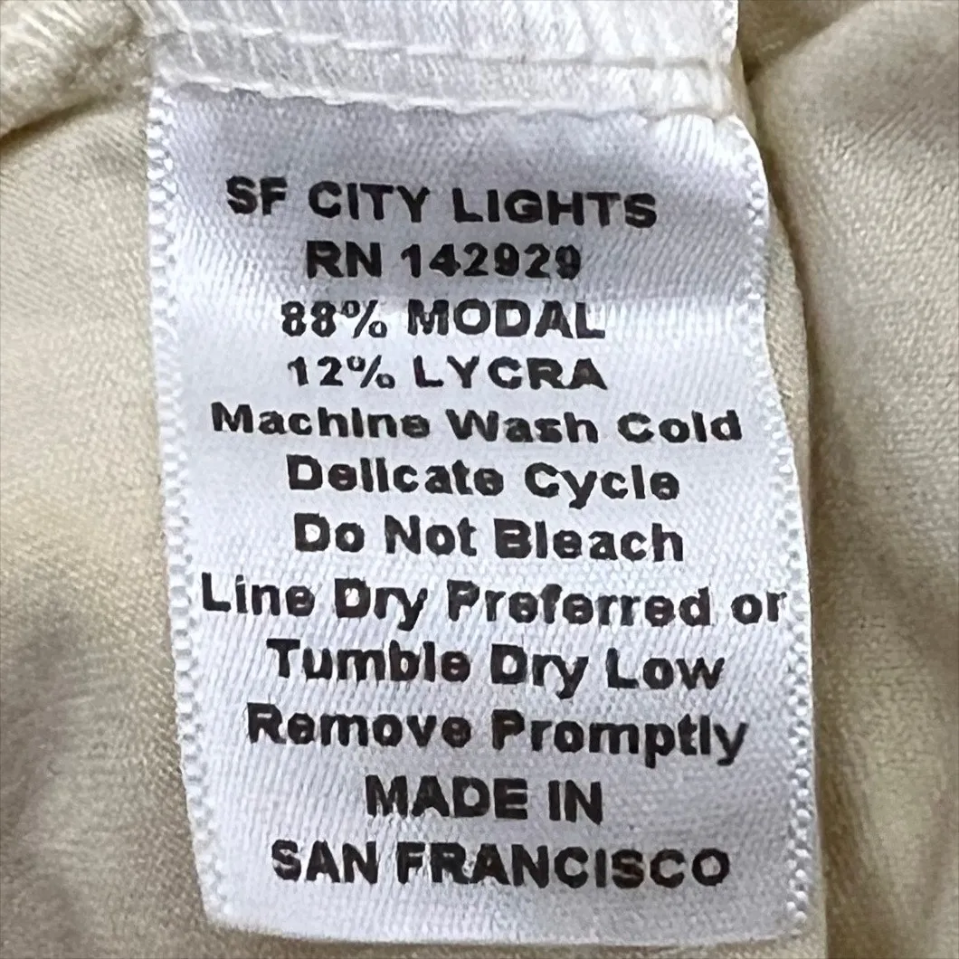 San Francisco City Lights Gypsy Girl Lace Cami Tank Top Cream/Tan Size Large NEW Tan - Image 7