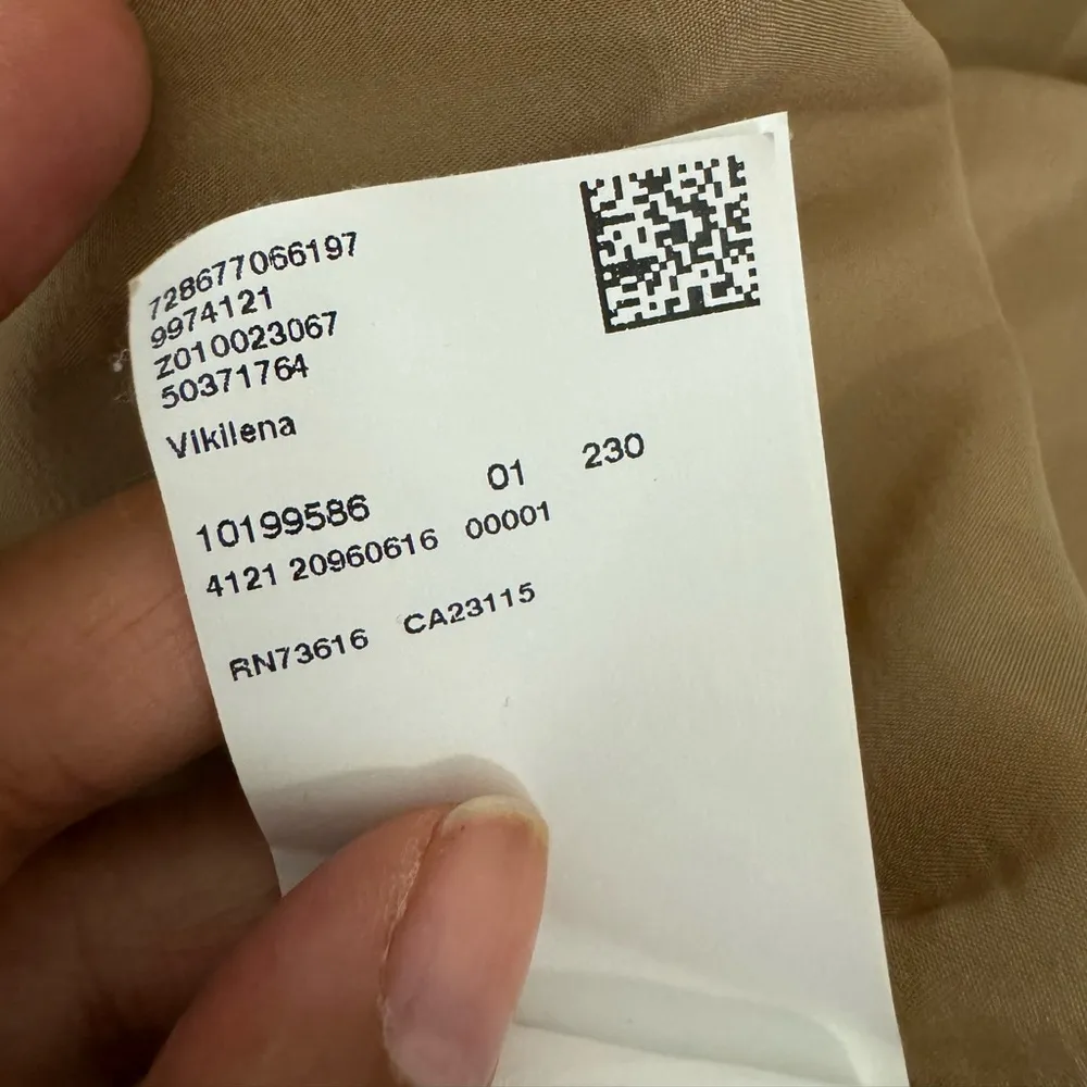 HUGO BOSS Vikilena Button Pencil Skirt In Warm Camel size 12 - Image 9