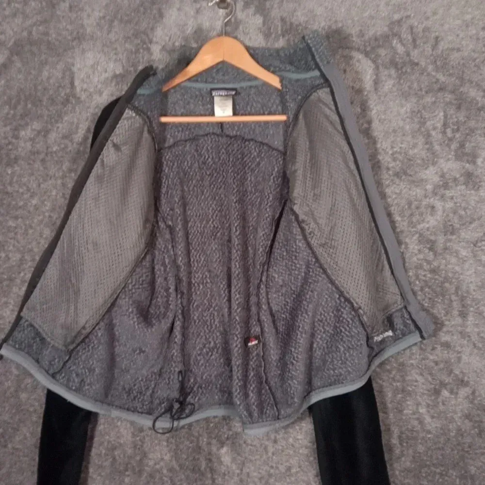 Patagonia lblack Fleece full zip jacket polartec size Medium women - Image 9