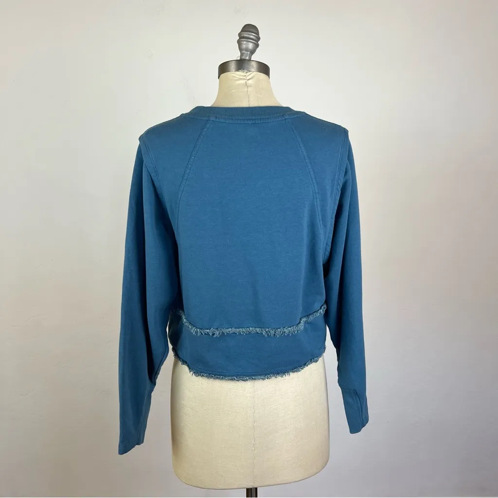 Free People Movement Where The Wind Blows Top Blue Size XS - Image 6