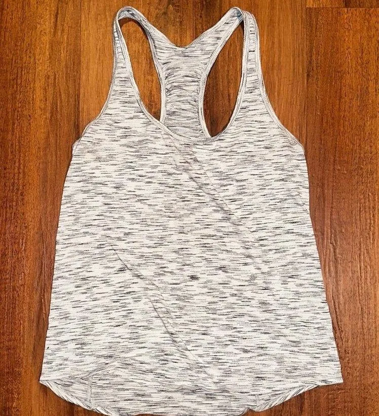 Lululemon  Our Sport Tank top Tiger Space Dye Black White - Image 5