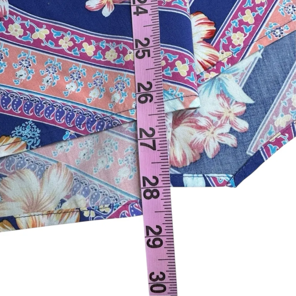 J. Jill NWT Floral Paisley Print Shell Size 3X Purple - Image 6