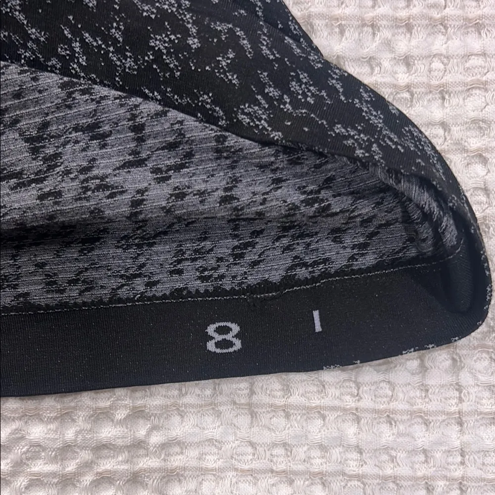 Women's Black Patterned Top - Image 3