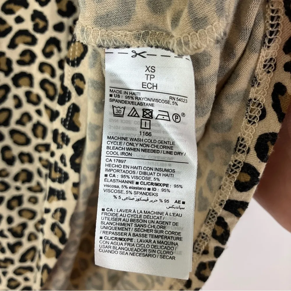 3/$30 Old Navy | Luxe Leopard Print Tank Top XS - Image 5