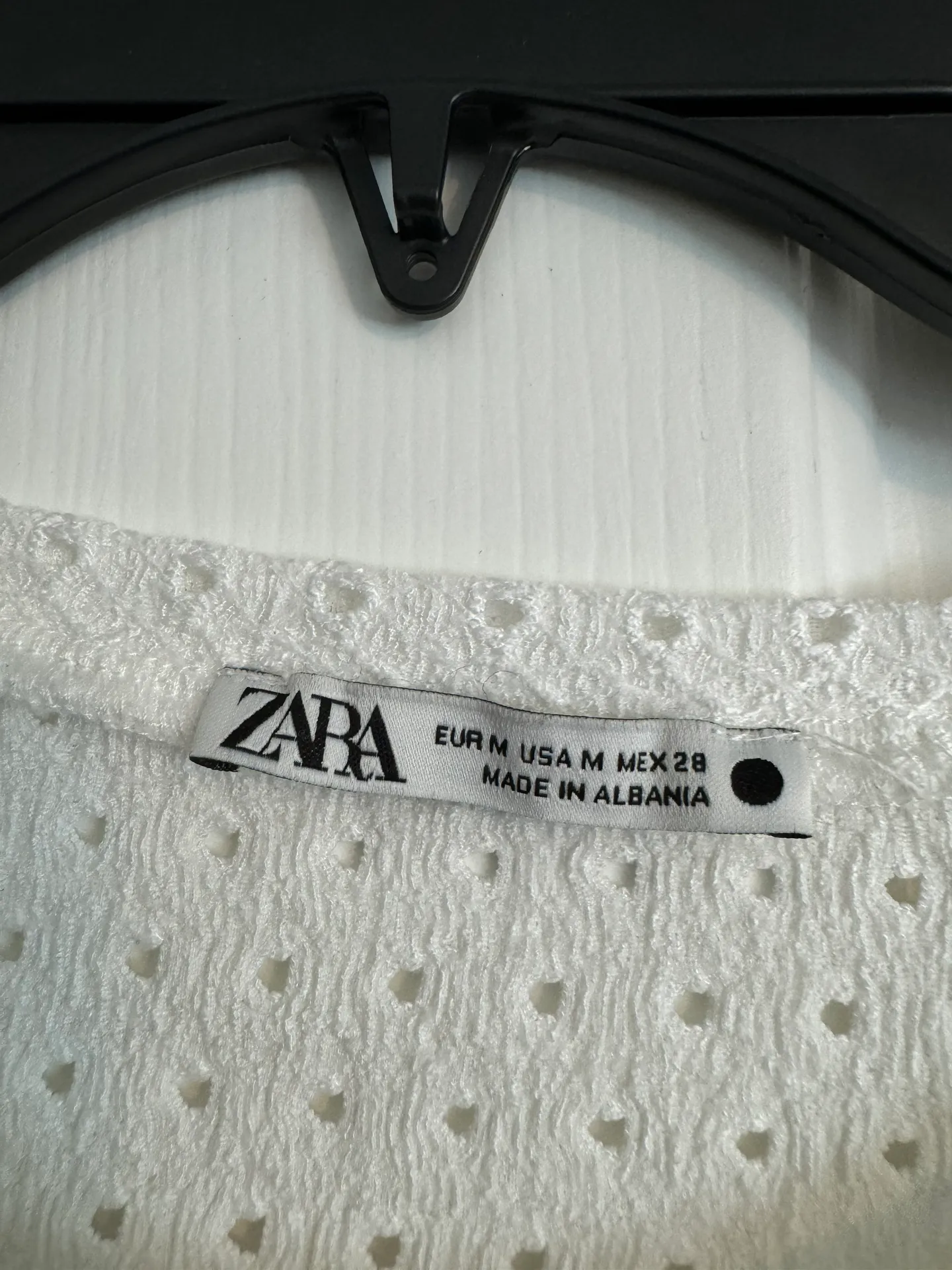 White Eyelet Top - Image 3