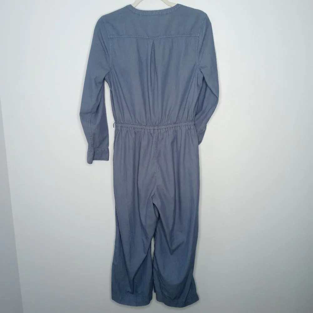 Old Navy blue jumpsuit size medium - Image 4