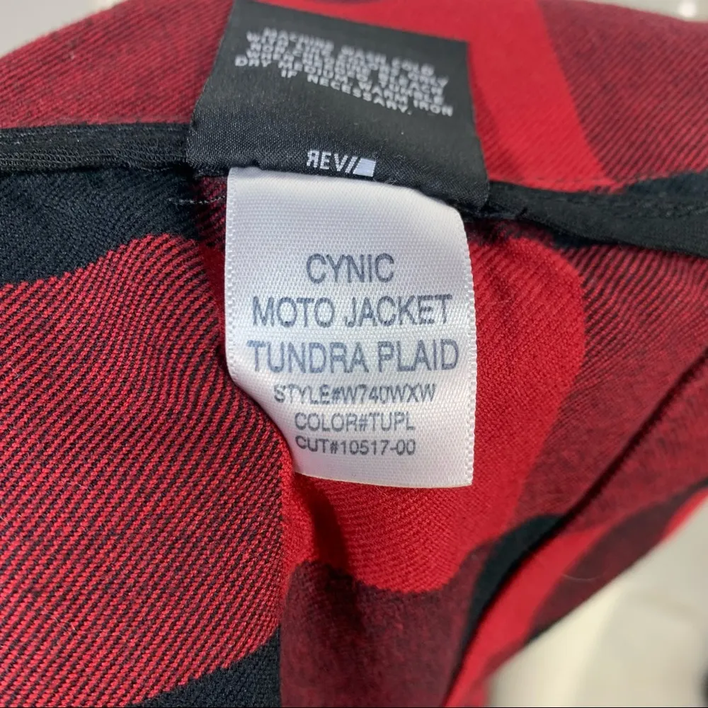 Hudson Cynic Moto Jacket Tundra Plaid - Image 4