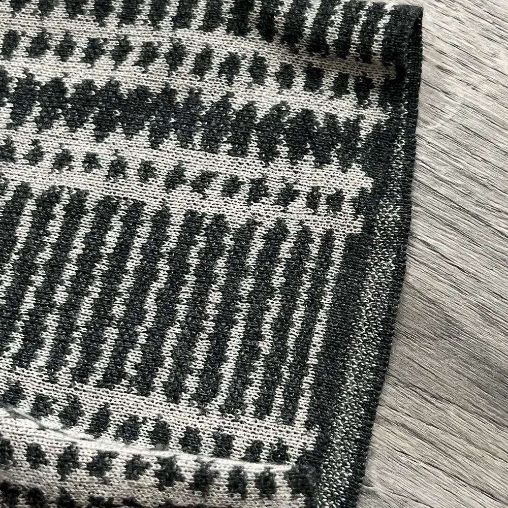 Eileen Fisher Ash Gray Sleek Tencel Merino Wool Boxy Sweater Top | Small - Image 8