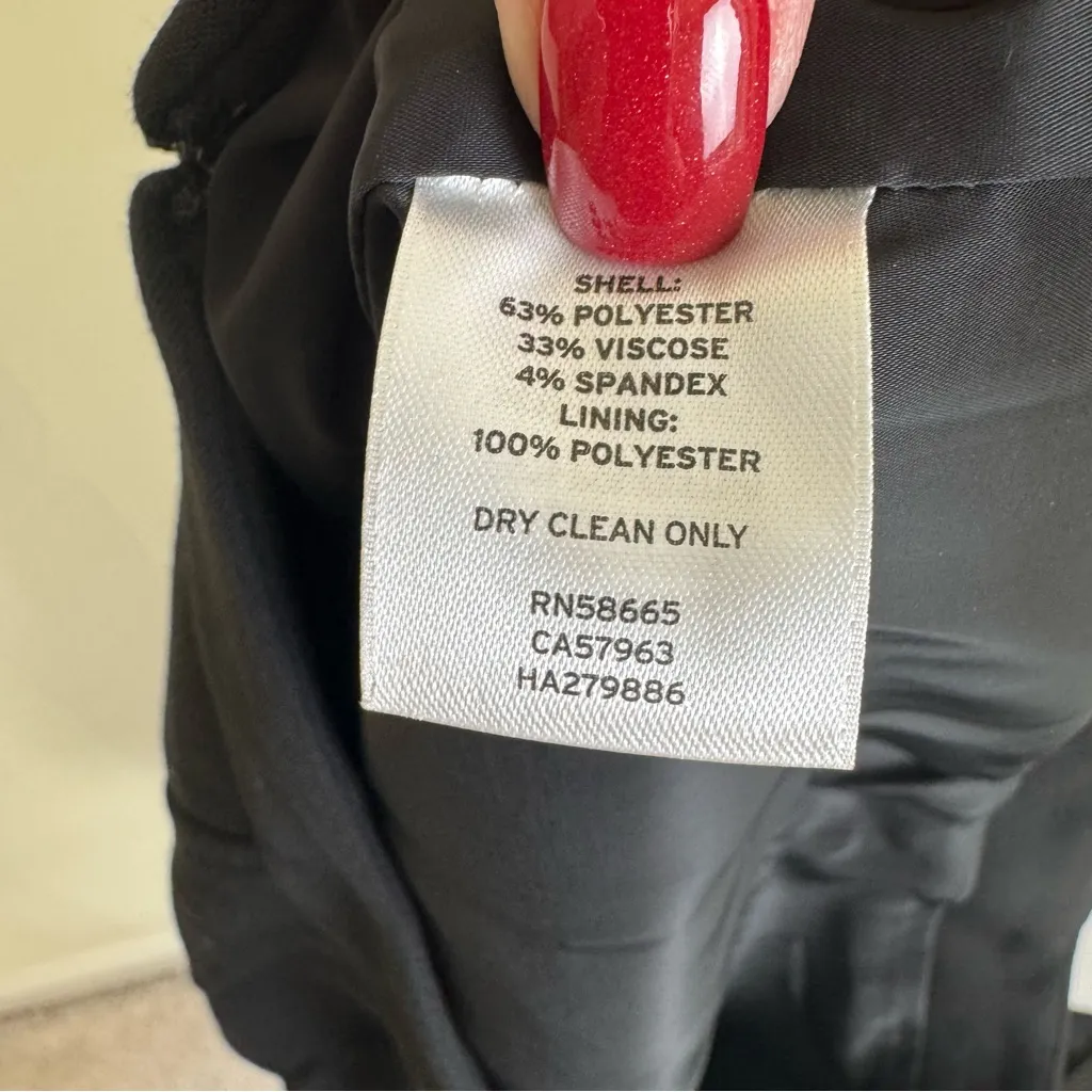 Halogen Black Knee-Length Pencil Skirt - Image 4