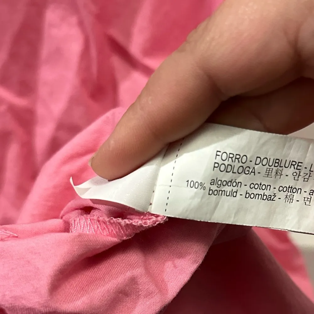 Zara pink poplin midi dress size XS - Image 5