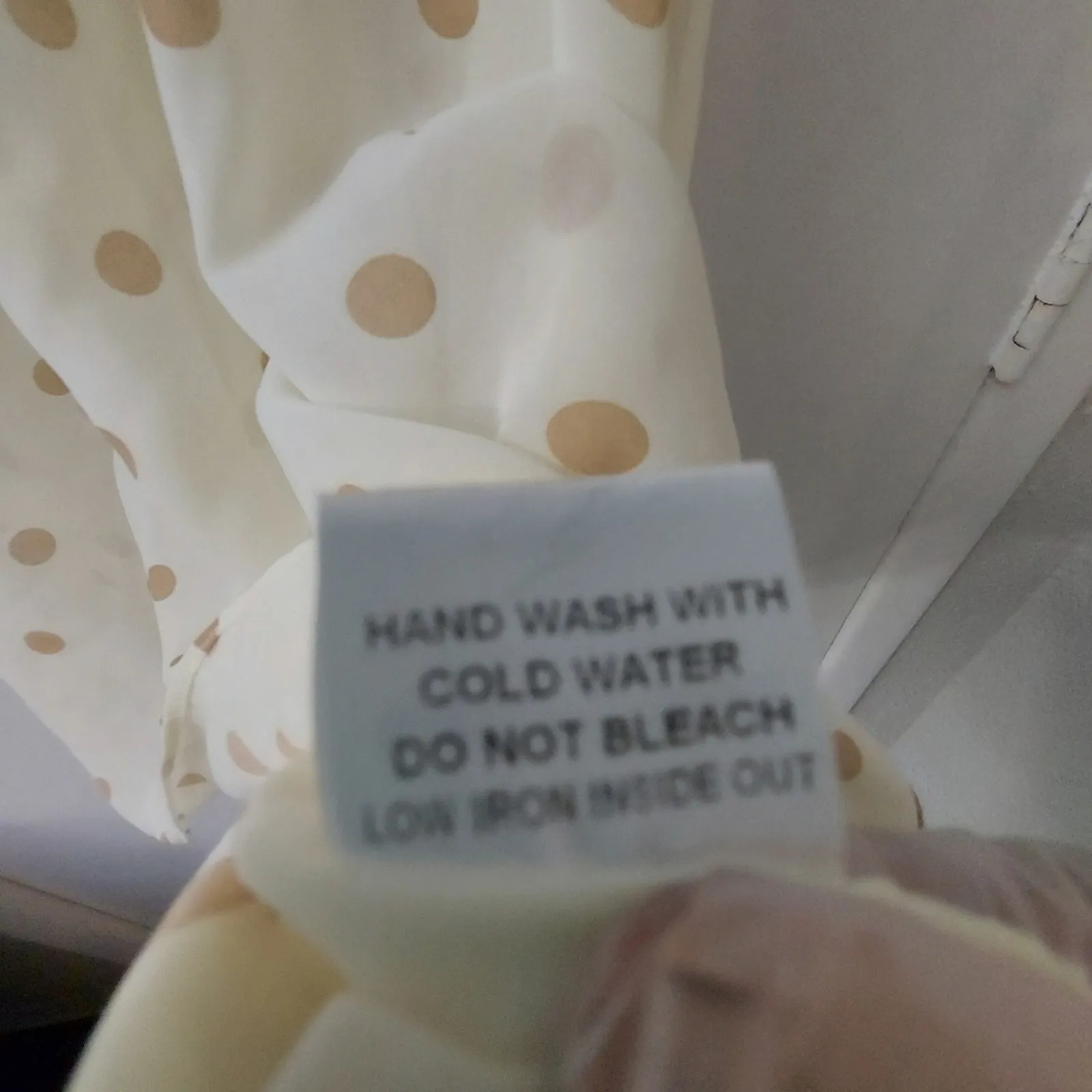 fa'brik Polka Dot Ruffled Racerback Tank Top  L Coquette Girl Prints Twee Y2K - Image 10