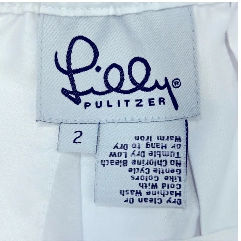 Lilly Pulitzer Steff Godet Ladybug Pleated Tennis Skirt Size 2 Rare Label - Image 6