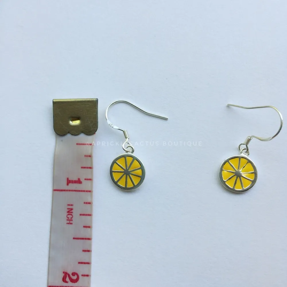 Lemon Drop Earrings .925 Hook - Image 6