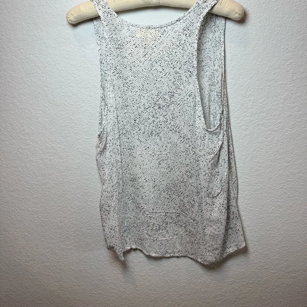 Cloth & Stone Gray Asymmetrical Sleeveless Tank - Image 3
