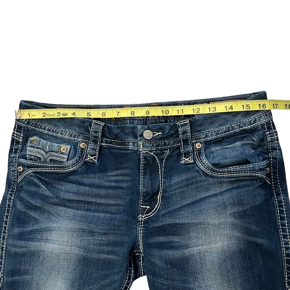 Rock Revival Clair Easy Stretch Cropped Jean, Sz 29 - Image 8