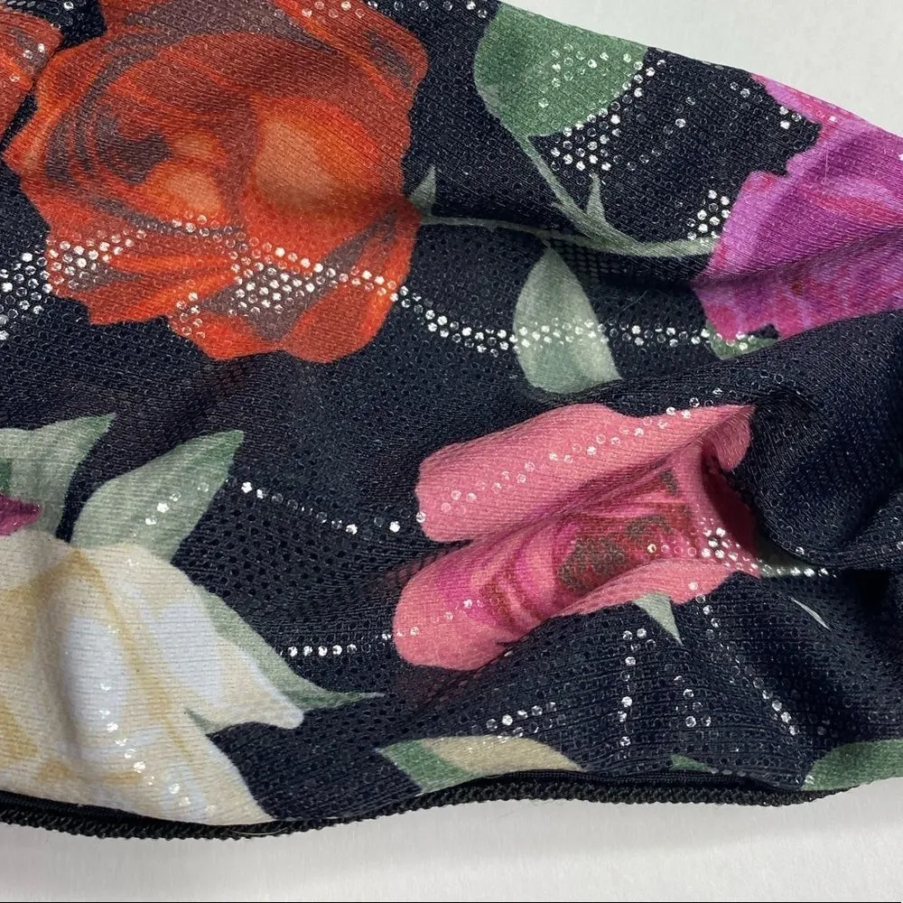 Beach Bunny Her Majesty Floral Bandeau Bikini Top - Image 23