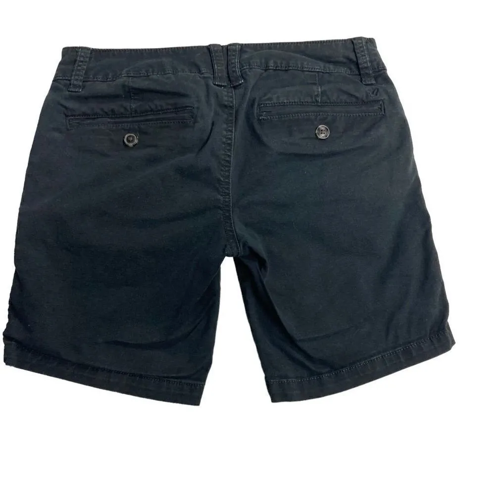 AMERICAN‎ EAGLE OUTFITTERS Women’s Bermuda Shorts Size 00 Blue Inseam 7” - Image 2