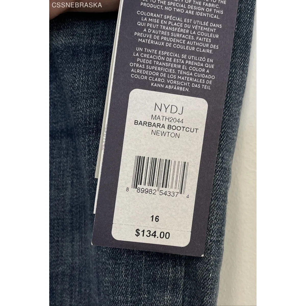 NYDJ‎ Jeans Size 16 NEW Bootcut - Image 4