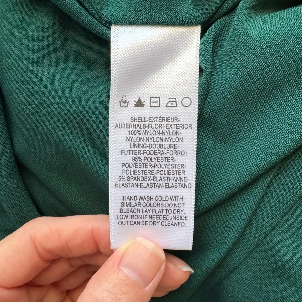 Dress The Population Natalie Sequin Dress Green Size Large NWT - Image 12