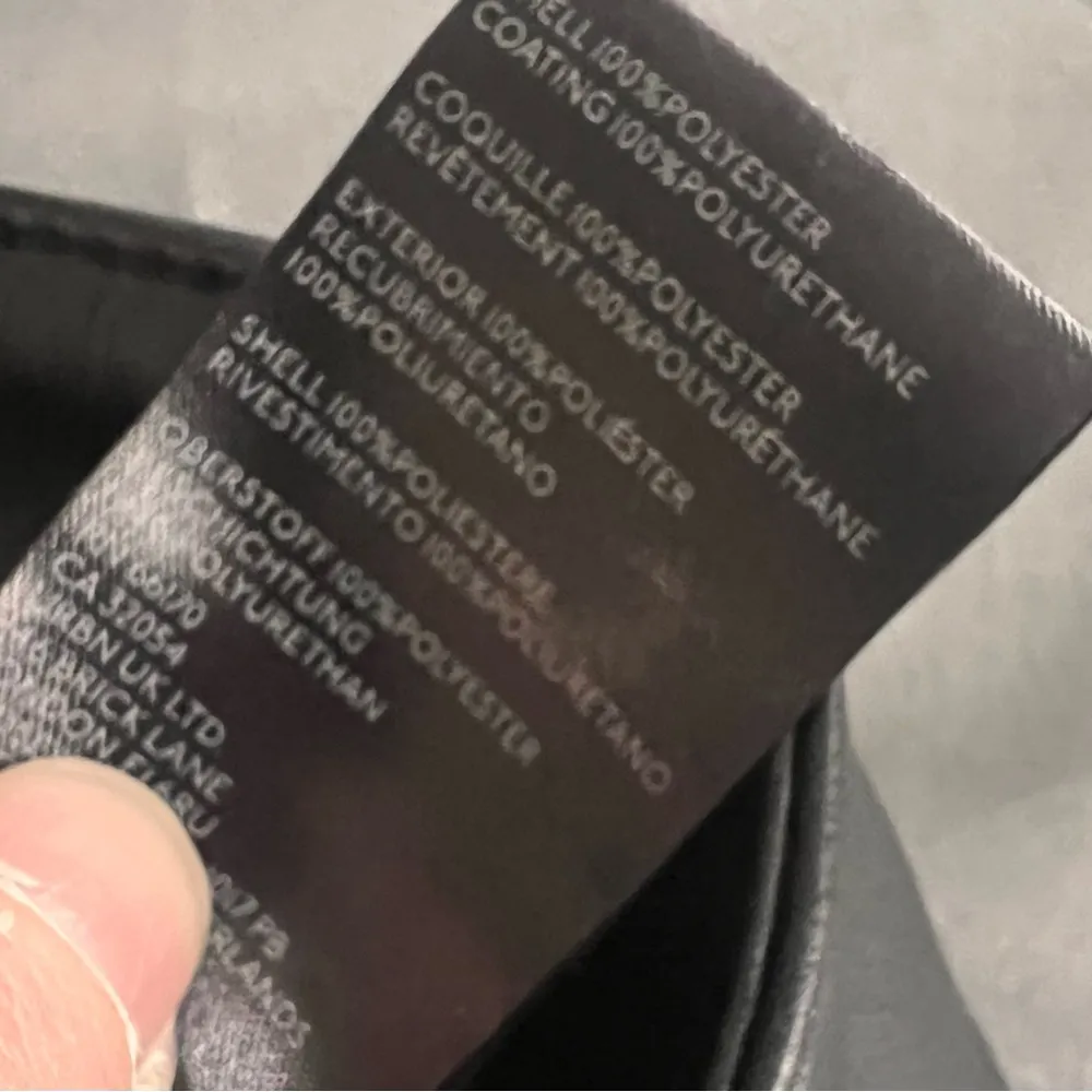 Free People Soft Black Leather Pants - Image 11