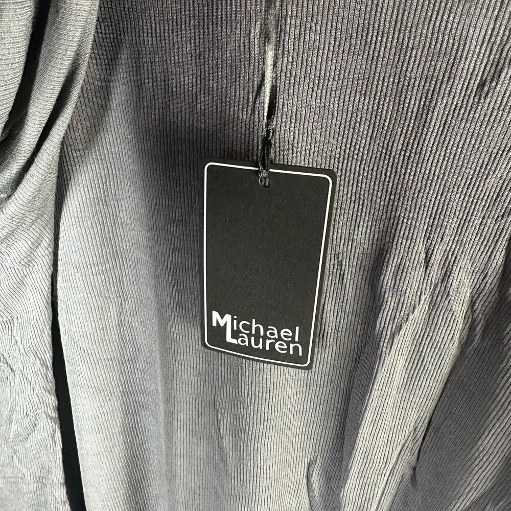 Michael Lauren Nero Long Sleeve Draped Turtleneck
Size Small Lagry - Image 8