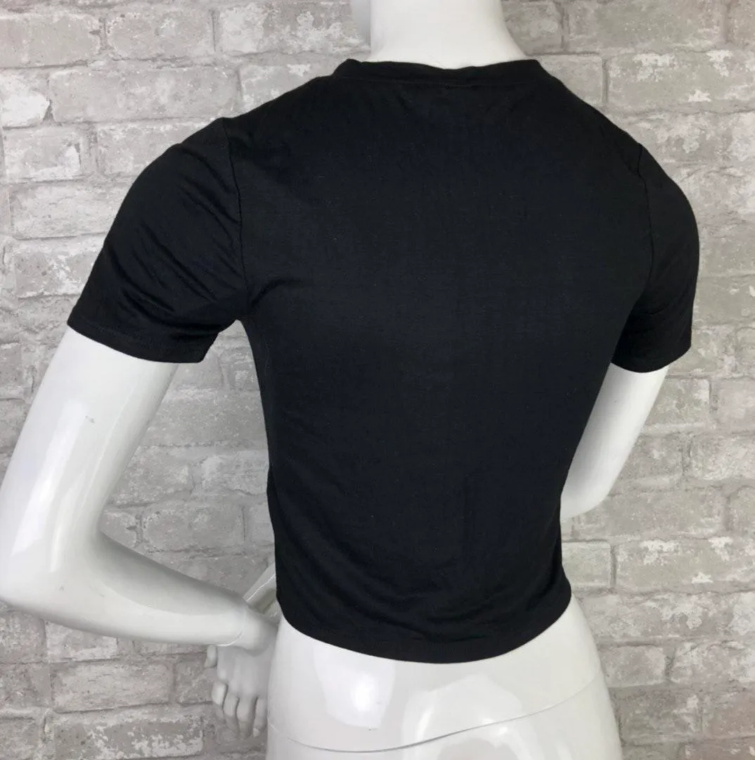 NWT Design Lab Crop Tee - Image 2