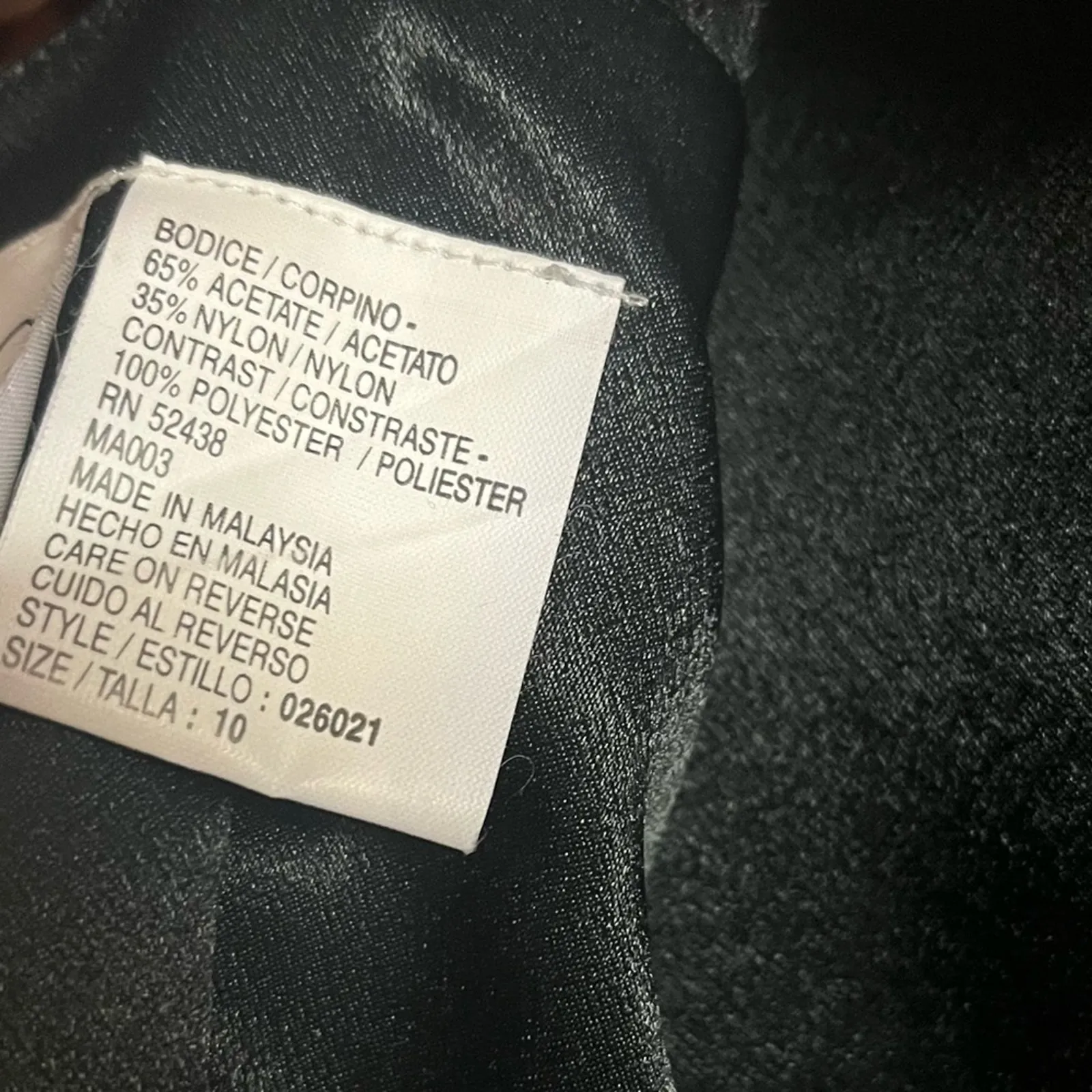 Kathi Lee For Plaza South Velvet‎ Dress Size 10 - Image 10