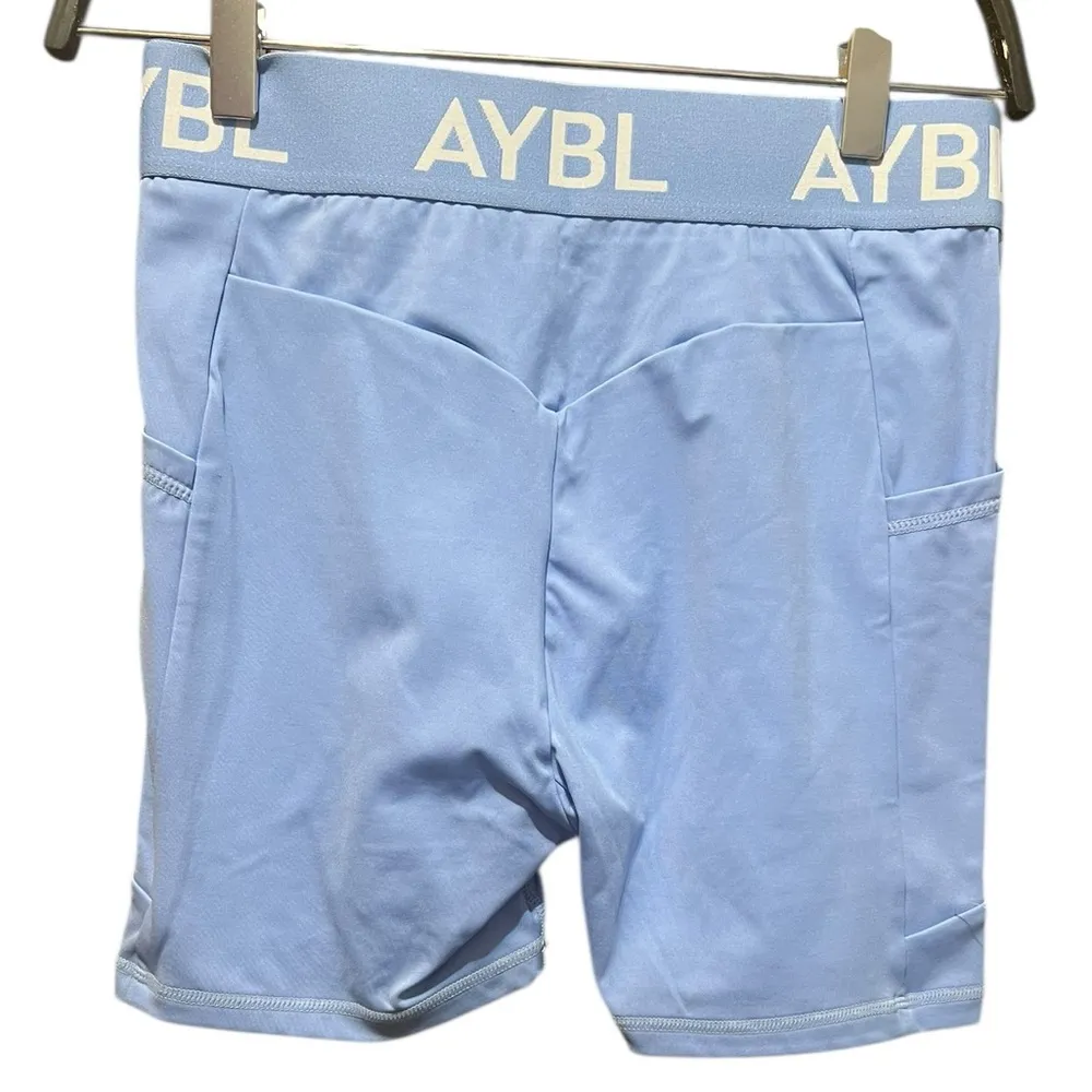 ABYL BLUE NWT TRAINING SHORTS SIZE MEDIUM - Image 9