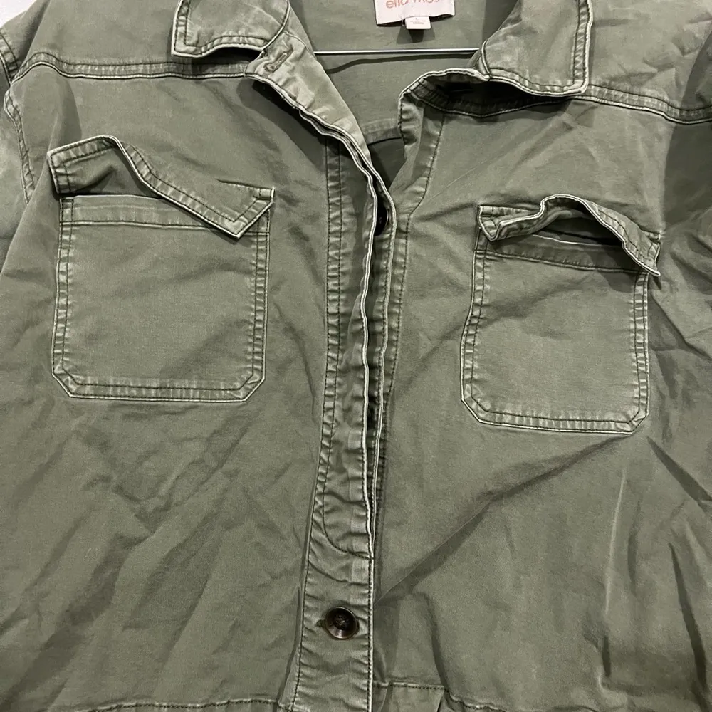 Ella Moss Green Xander Jacket Size Large $178 - Image 3