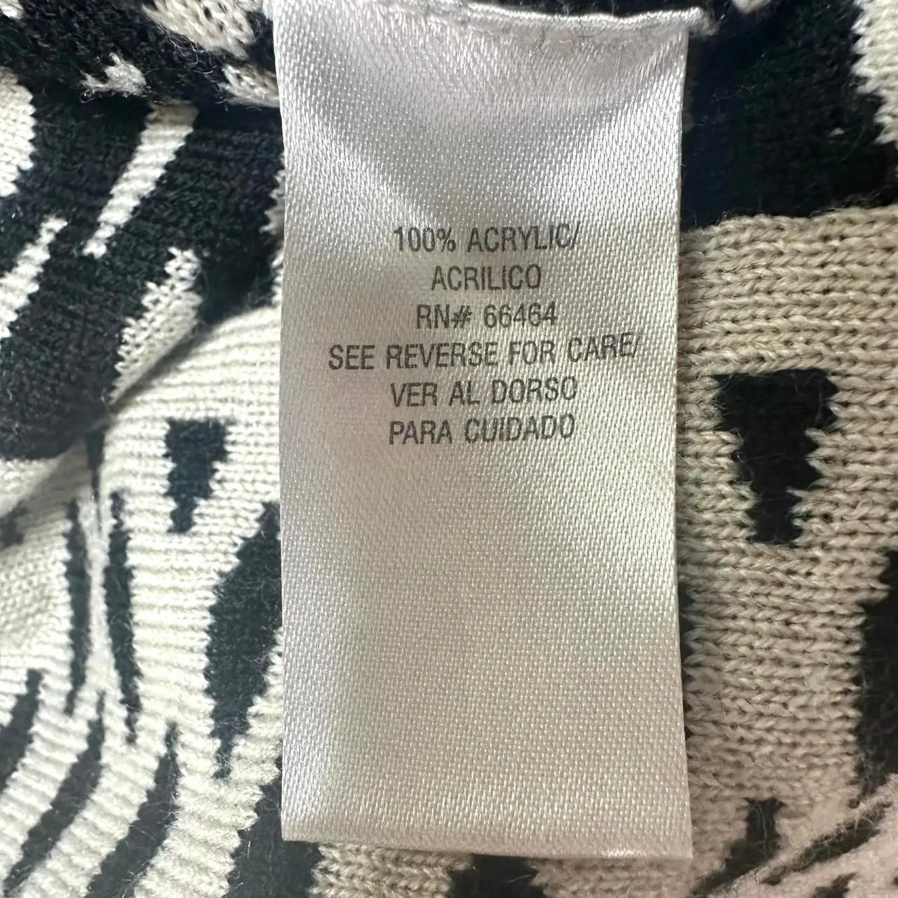 SANDRA DARREN Black Cream Polka Dot Long Sleeve Sweater Dress Women S Turtleneck - Image 5