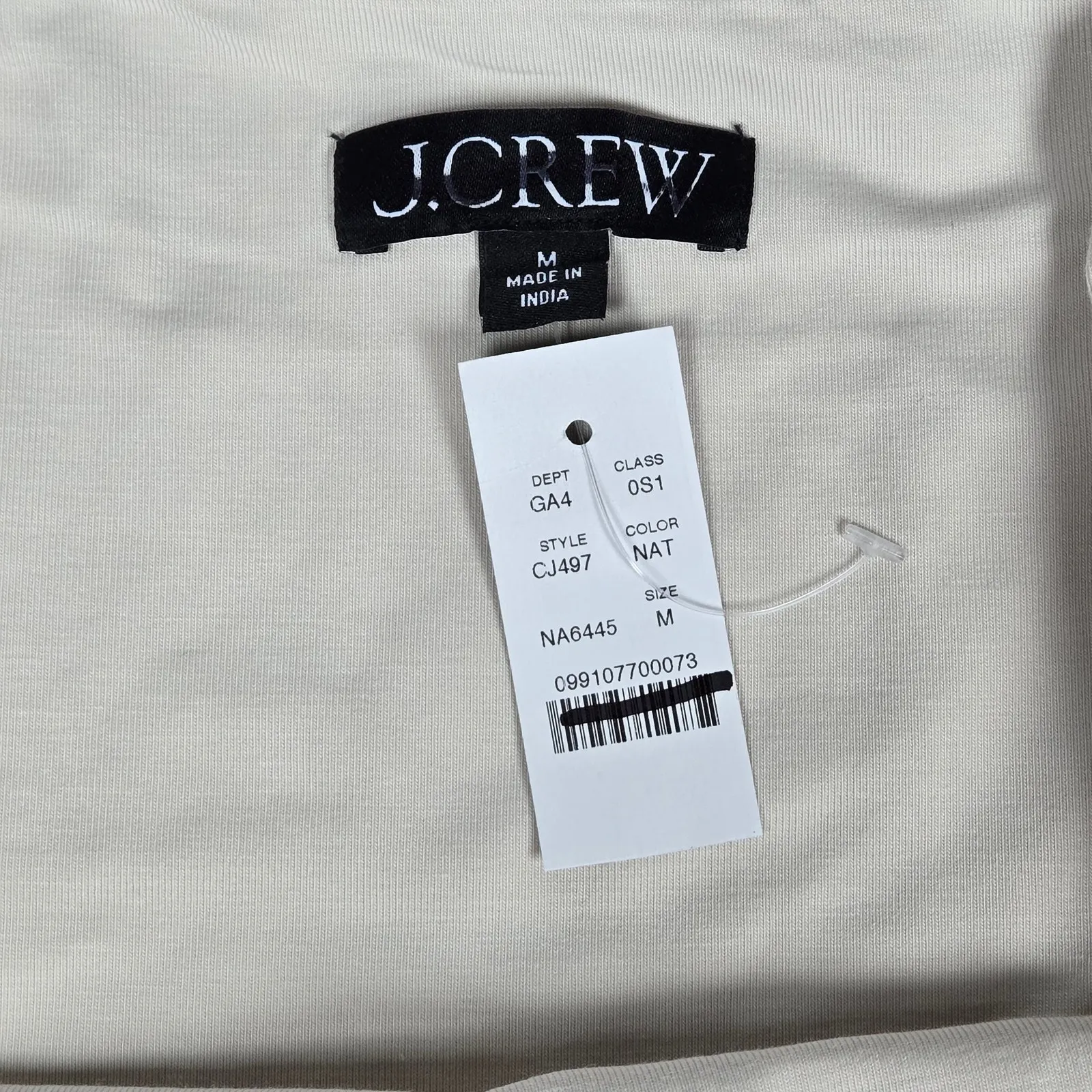 J.‎ Crew Drop-waist mixy dress in Natural CJ497 M NWT - Image 3