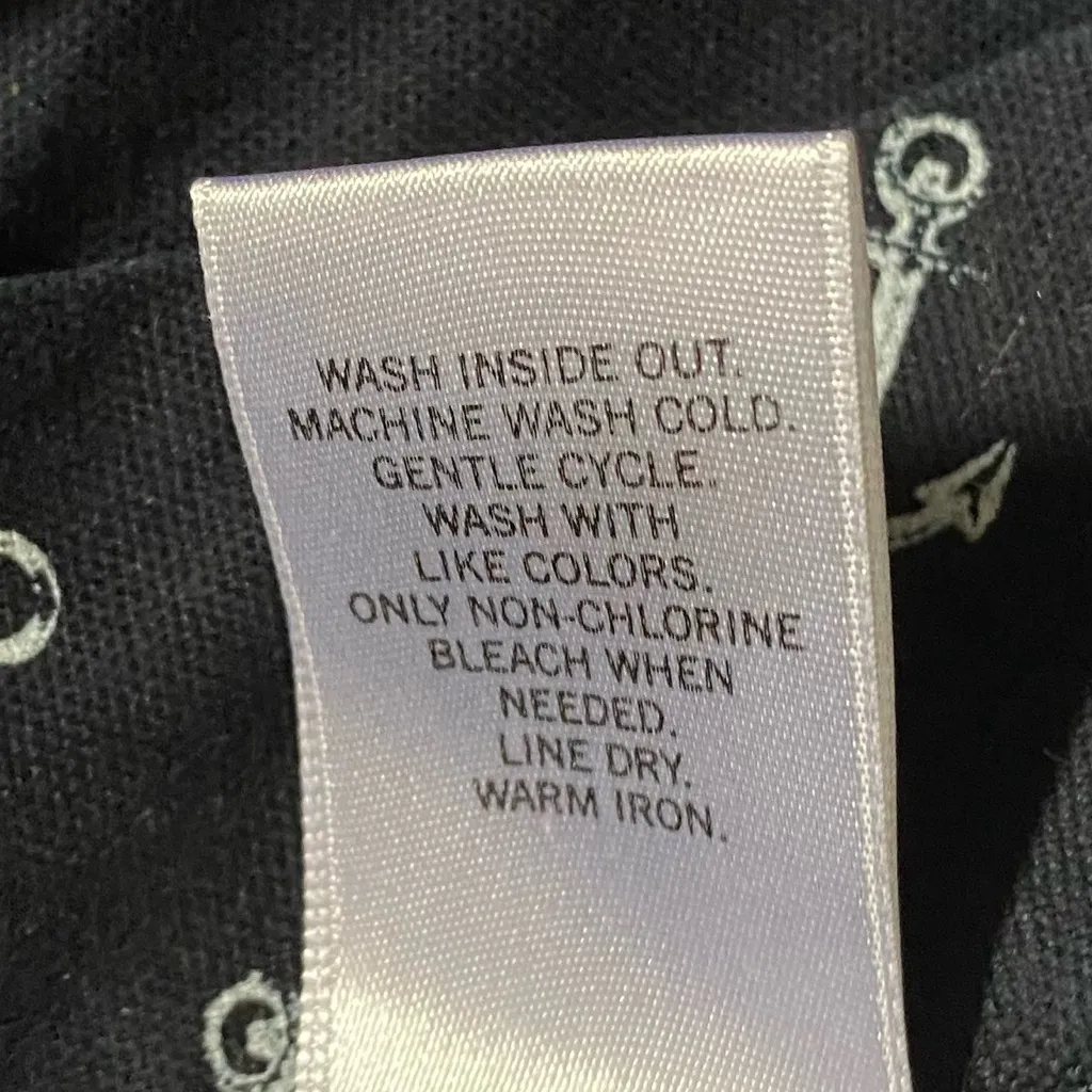 Banana Republic‎ Women’s Size 12 Navy Nautical Anchor Print Cotton Blend Shorts - Image 6