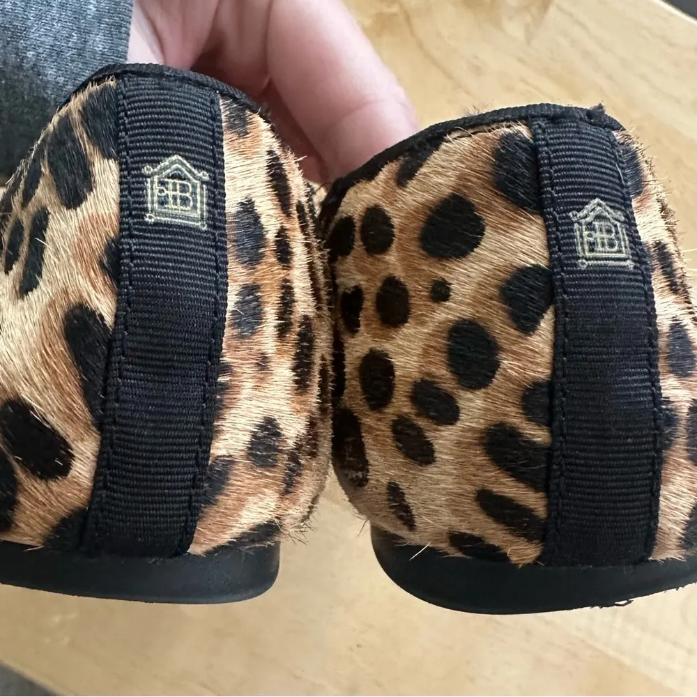 Birdies The Starling In Cheetah Calf Hair Tan Size 6.5 - Image 5