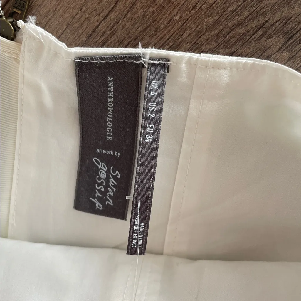 Swan Gossip x Anthropologie Basque Waist Maxi Skirt - Image 6