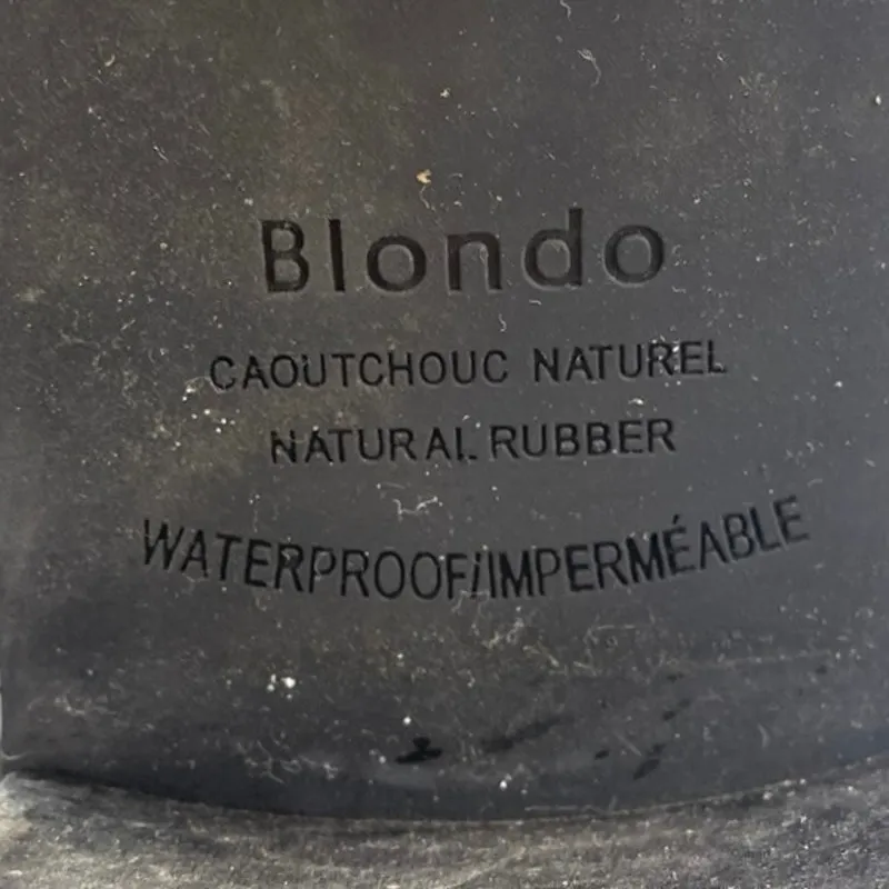 Blondo Elvina Women's Black Leather Zip Pointed Toe Block Heels Ankle Boots 8.5M - Image 5